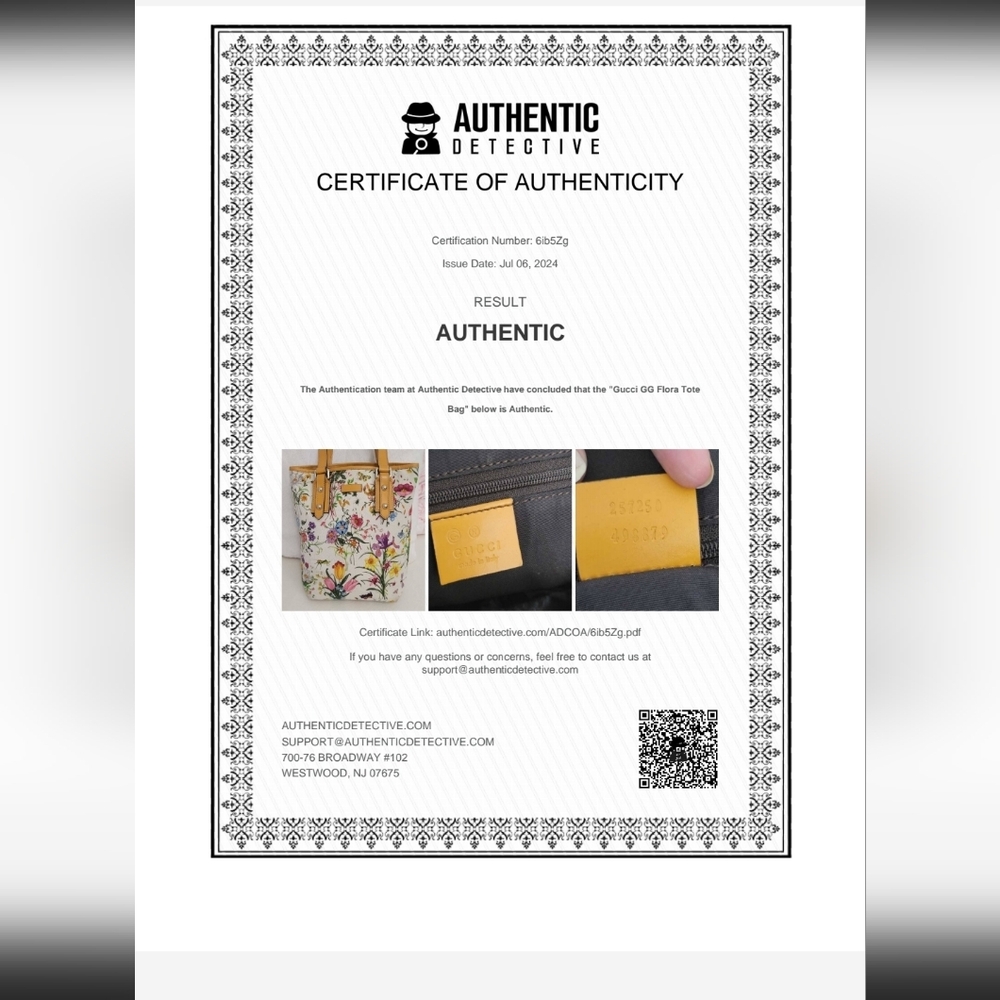 COPY - Gucci flora tote bag - Picture 11 of 15